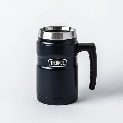 Thermos Stainless King Thermal Travel Desk Mug 16 oz. (Midnight Blue)