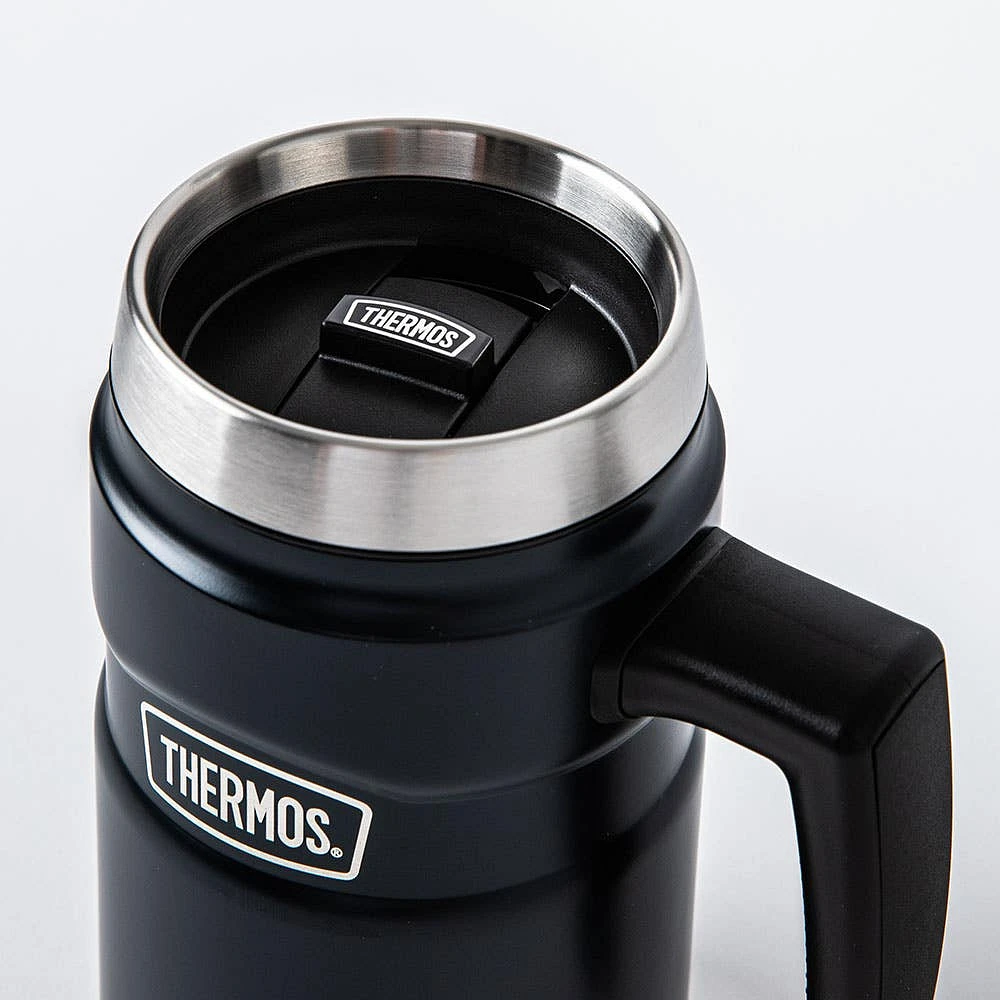 Thermos Stainless King Thermal Travel Desk Mug 16 oz. (Midnight Blue)