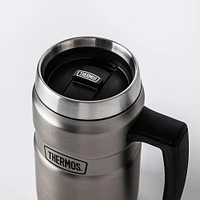 Thermos Stainless King Thermal Travel Desk Mug 16 oz. (Matte St/Steel)