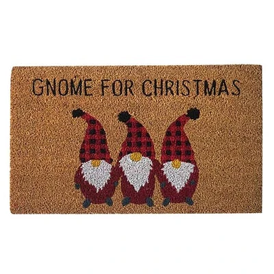 Koppers Christmas 'Gnome For Christmas' Coir Doormat (Multi Colour)