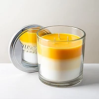 Empire Tuscany Christmas 'Citrus Sparkle' Glass Jar Candle