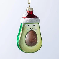 KSP Christmas 'Avocado' Glass Ornament (Multi Colour)