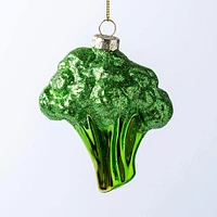 KSP Christmas 'Broccoli' Glass Ornament (Green)