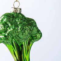 KSP Christmas 'Broccoli' Glass Ornament (Green)