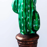 KSP Christmas 'Cactus' Glass Ornament (Green)