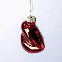 KSP Christmas 'Lips' Glass Ornament (Red)