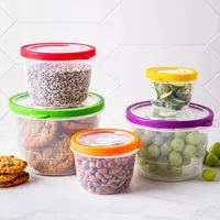 KSP Fresh Seal Round Storage Container Combo Set of 10