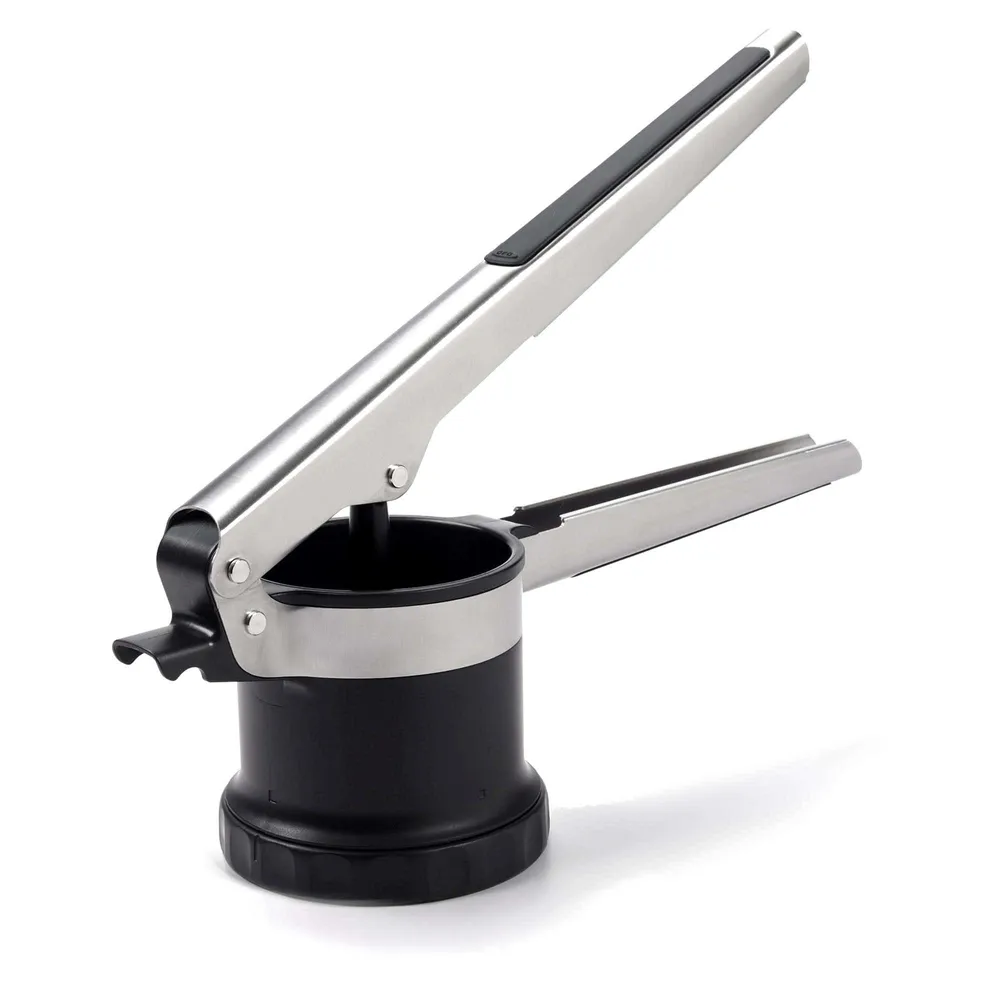 OXO Good Grips Adjustable 3-In-1 Potato Ricer (Black/Stainless Steel)