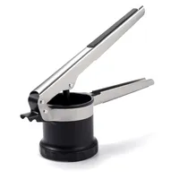 OXO Good Grips Adjustable 3-In-1 Potato Ricer (Black/Stainless Steel)