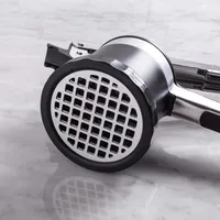 OXO Good Grips Adjustable 3-In-1 Potato Ricer (Black/Stainless Steel)