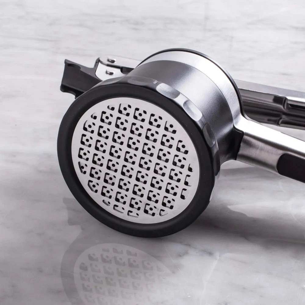 OXO Good Grips Adjustable 3-In-1 Potato Ricer (Black/Stainless Steel)