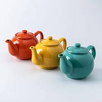 Price & Kensington Brights Stoneware Teapot (Burnt Orange)