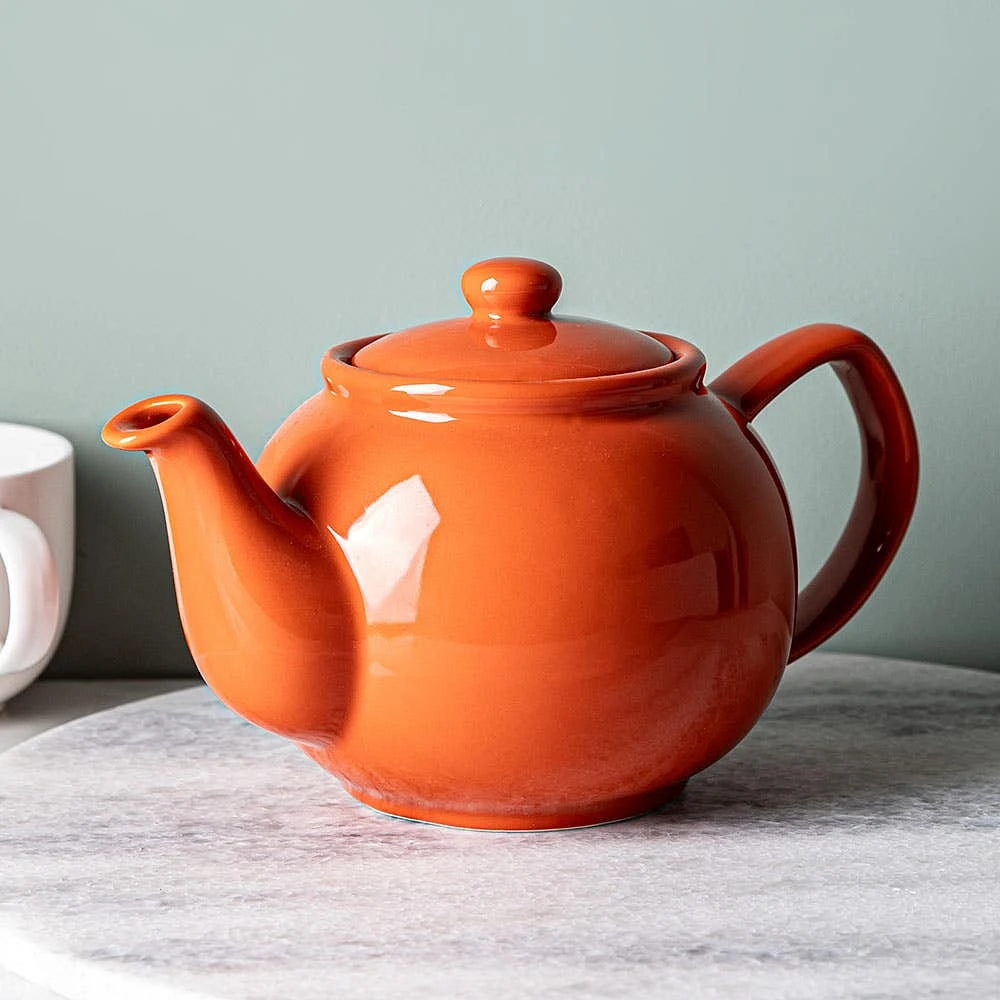 Price & Kensington Brights Stoneware Teapot (Burnt Orange)