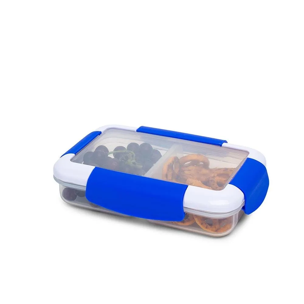 Locksy Click 'N' Go Divided 370ml Snack Container