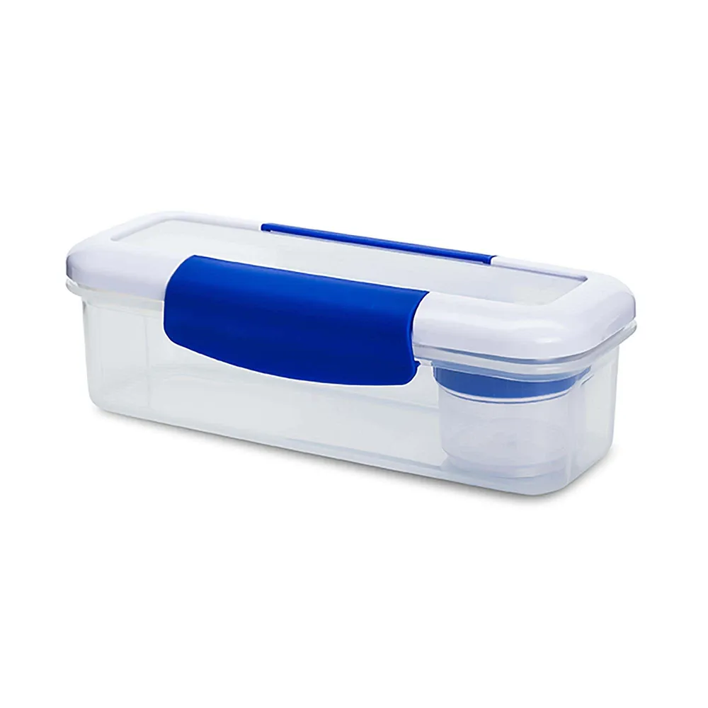 Locksy Click 'N' Go 411ml Snack and Dip Container