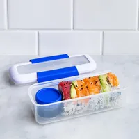 Locksy Click 'N' Go 411ml Snack and Dip Container