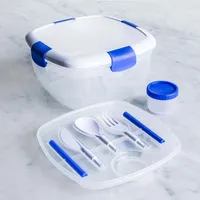 Locksy Click 'N' Go Salad Container