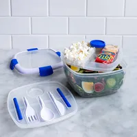 Locksy Click 'N' Go Salad Container