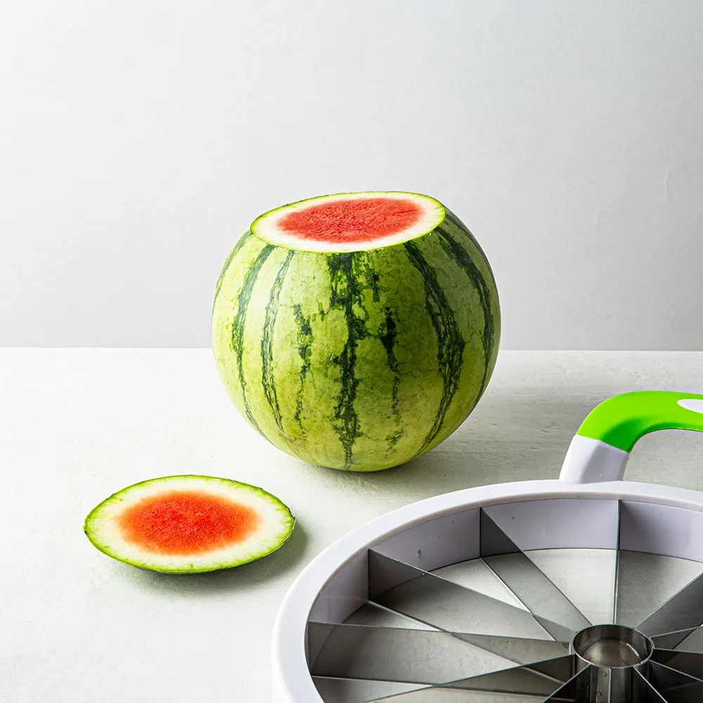 Luciano Perfect Watermelon Slicer (White/Green)