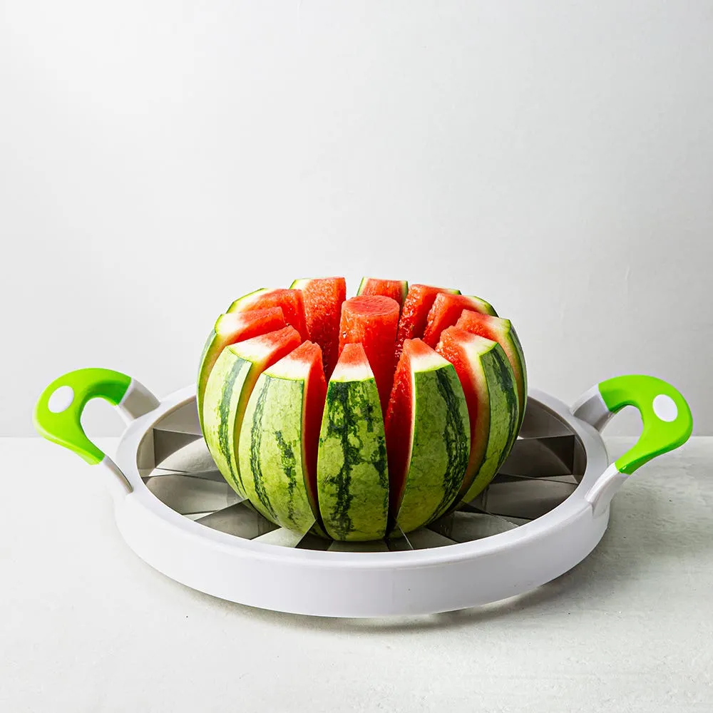 Luciano Perfect Watermelon Slicer (White/Green)