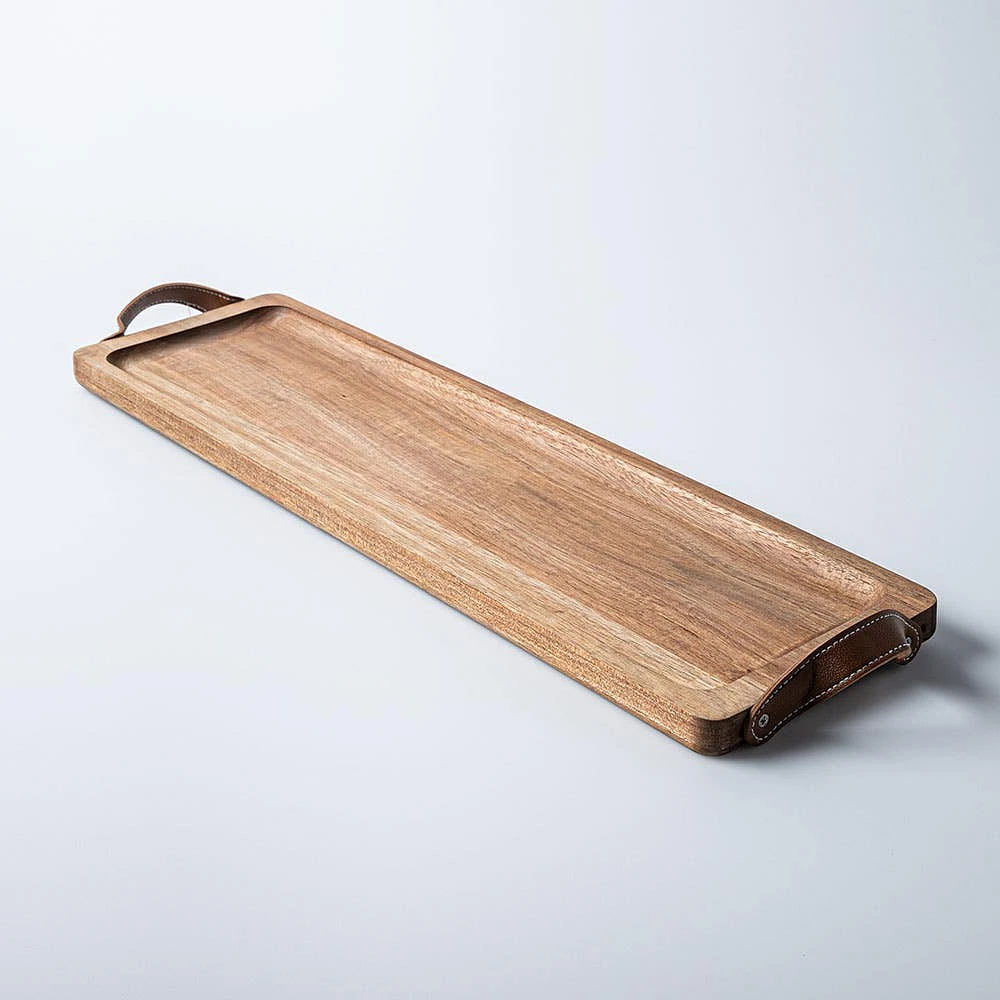 KSP Cater Wood Tray with Handles