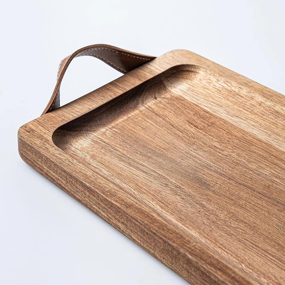 KSP Cater Wood Tray with Handles