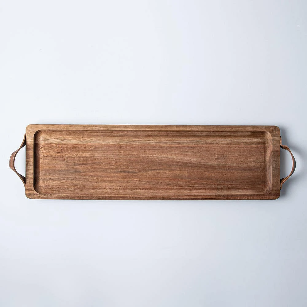 KSP Cater Wood Tray with Handles