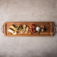 KSP Cater Wood Tray with Handles