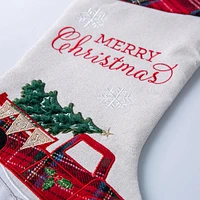 KSP Christmas 'Red Truck' Classics Stocking (Multi Colour)