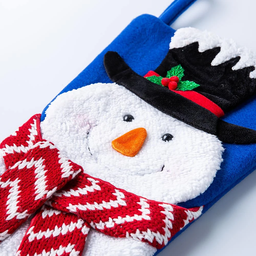 KSP Christmas 'Snowman' Character Stocking (Multi Colour)