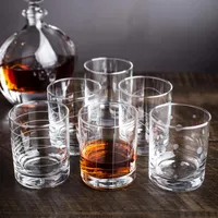 KSP Linea 'Etched' Double Old Fashioned Glasses - Set of 8