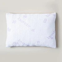 Home Aesthetics Lavender Scented' Bamboo Memory Foam Pillow