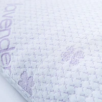 Home Aesthetics Lavender Scented' Bamboo Memory Foam Pillow