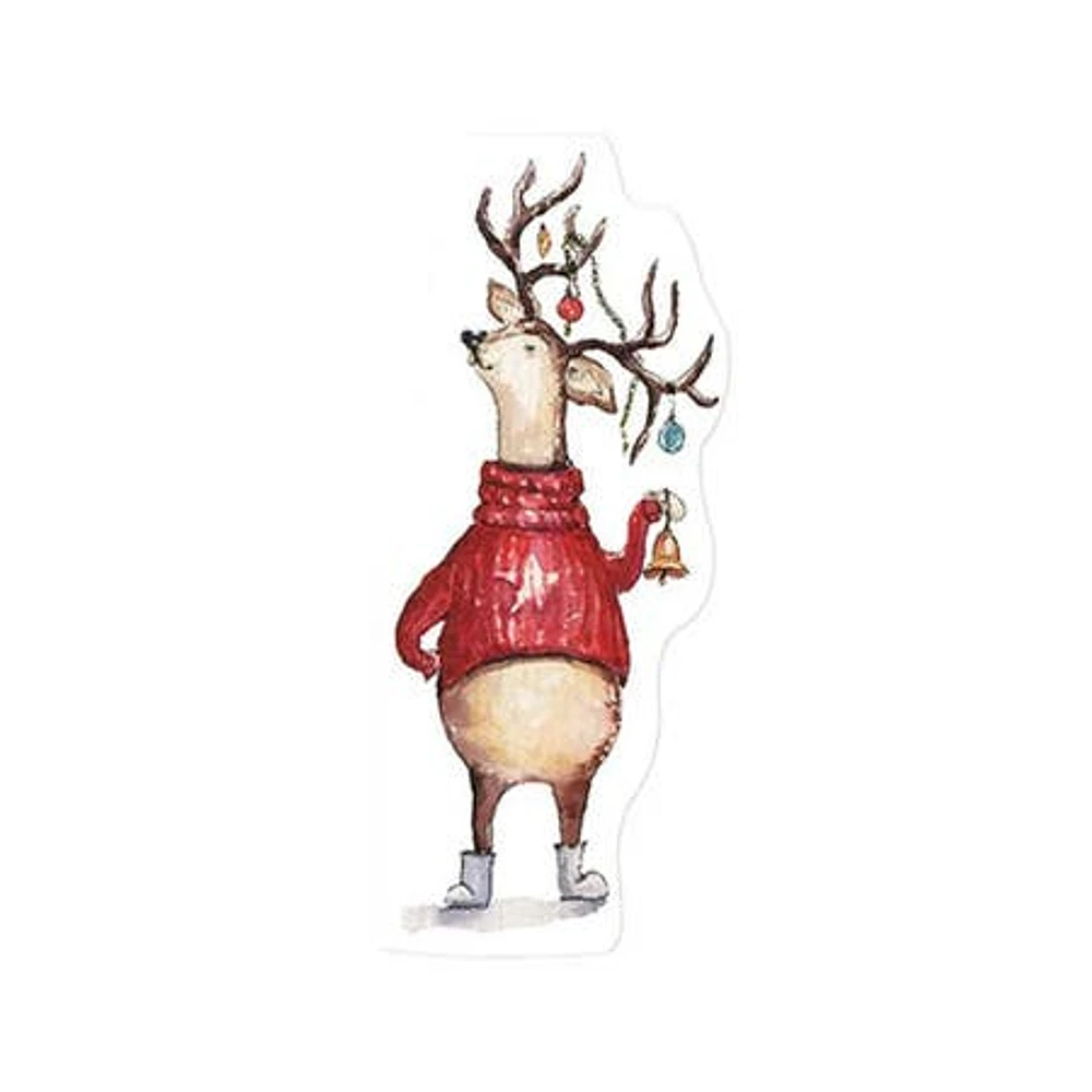 Harman Christmas 3-Ply 'Reindeer' Paper Napkin - Set of 20