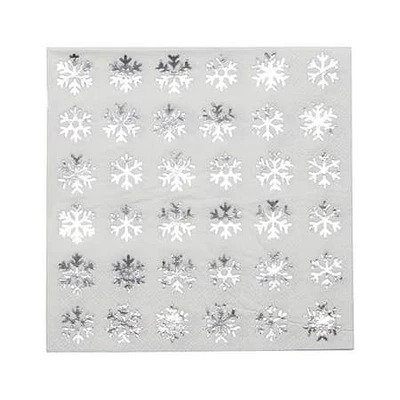 Harman Christmas 3-Ply 'Snowflake' Paper Napkin