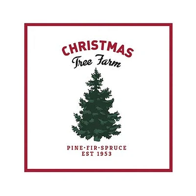 Harman Christmas 3-Ply 'Tree Farm' Paper Napkin - Set of 20