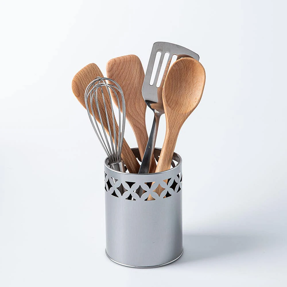 Umbra Weave Metal Utensil Holder (Nickel)