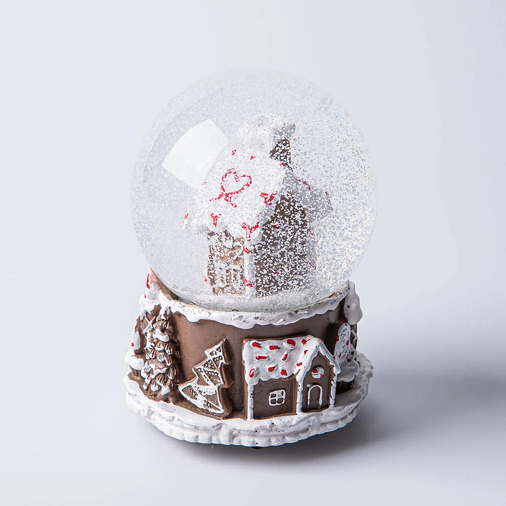 KSP Christmas 'Gingerbread House' Snowglobe (Multi Colour)