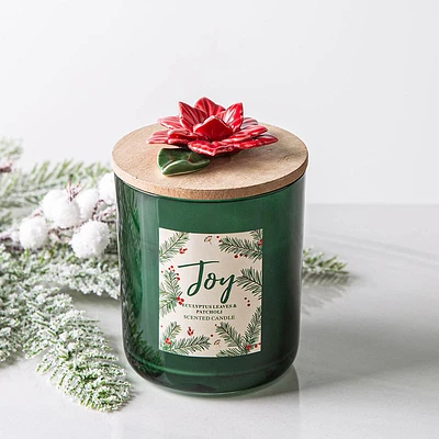 KSP Christmas Joy 'Eucalyptus Leaves & Patchouli' Scented Candle