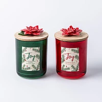 KSP Christmas Joy 'Eucalyptus Leaves & Patchouli' Scented Candle