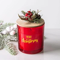 KSP Christmas Merry 'Cinnamon & Vanilla' Scented Candle