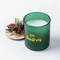 KSP Christmas Merry 'Eucalyptus Leaves & Patchouli' Scented Candle