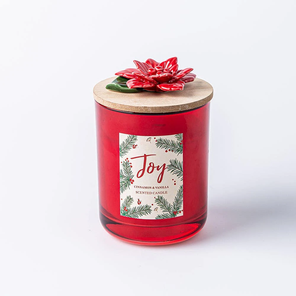 KSP Christmas Joy 'Cinnamon & Vanilla' Scented Candle