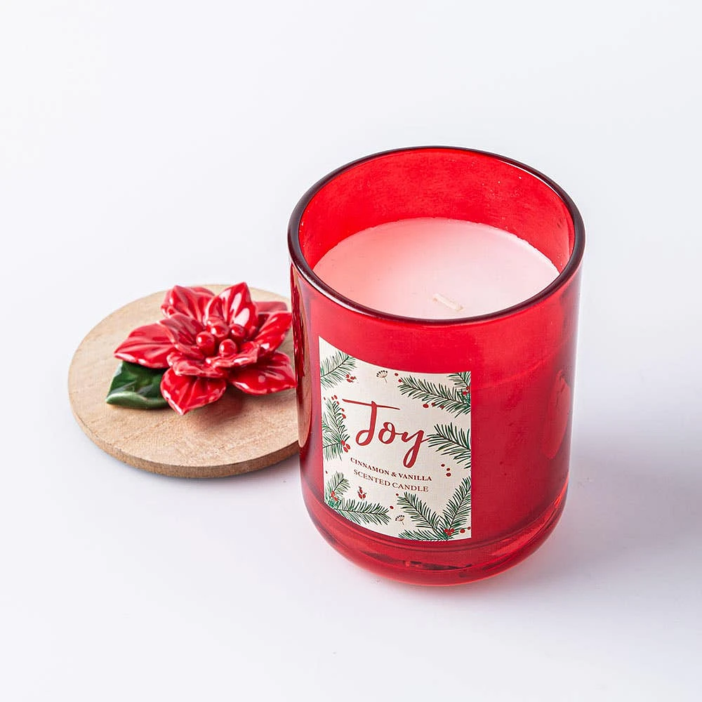 KSP Christmas Joy 'Cinnamon & Vanilla' Scented Candle