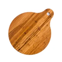 KSP Crushed Bamboo Cutting Board Round (Dark Brown)
