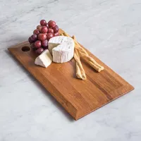 KSP Crushed 'Knife Edge' Bamboo Cutting Board (Dark Brown