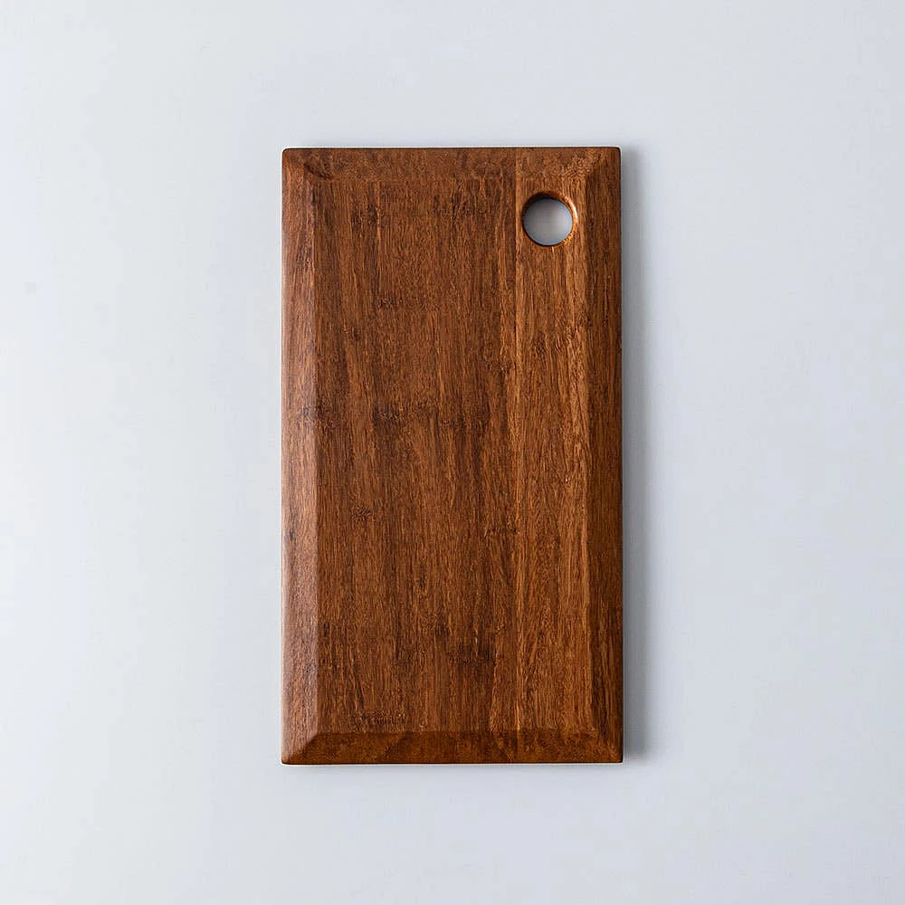 KSP Crushed 'Knife Edge' Bamboo Cutting Board (Dark Brown