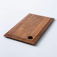 KSP Crushed 'Knife Edge' Bamboo Cutting Board (Dark Brown