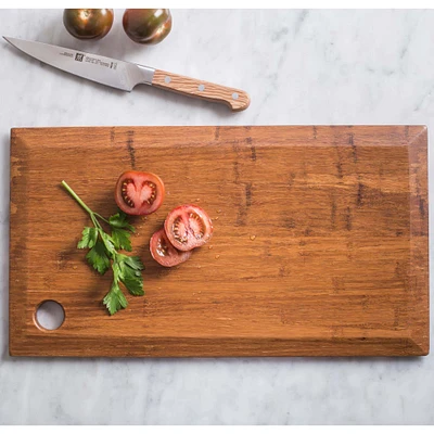 KSP Crushed Large 'Knife Edge' Bamboo Cutting Board (Dark Brown)