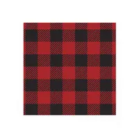 Harman Christmas 3-Ply 'Buffalo Check' Paper Napkin